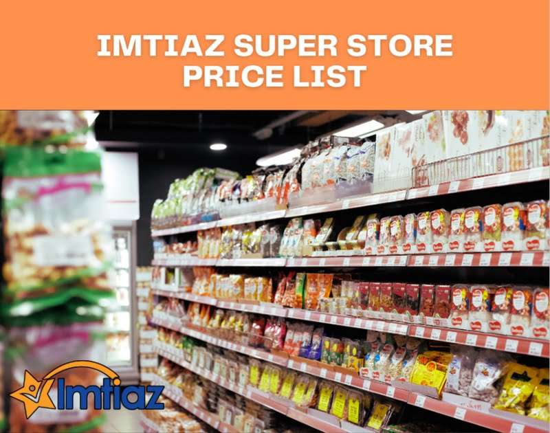 Imtiaz Super Market Online Price List