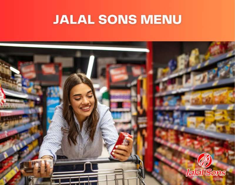 Jalal Sons Menu List in Pakistan