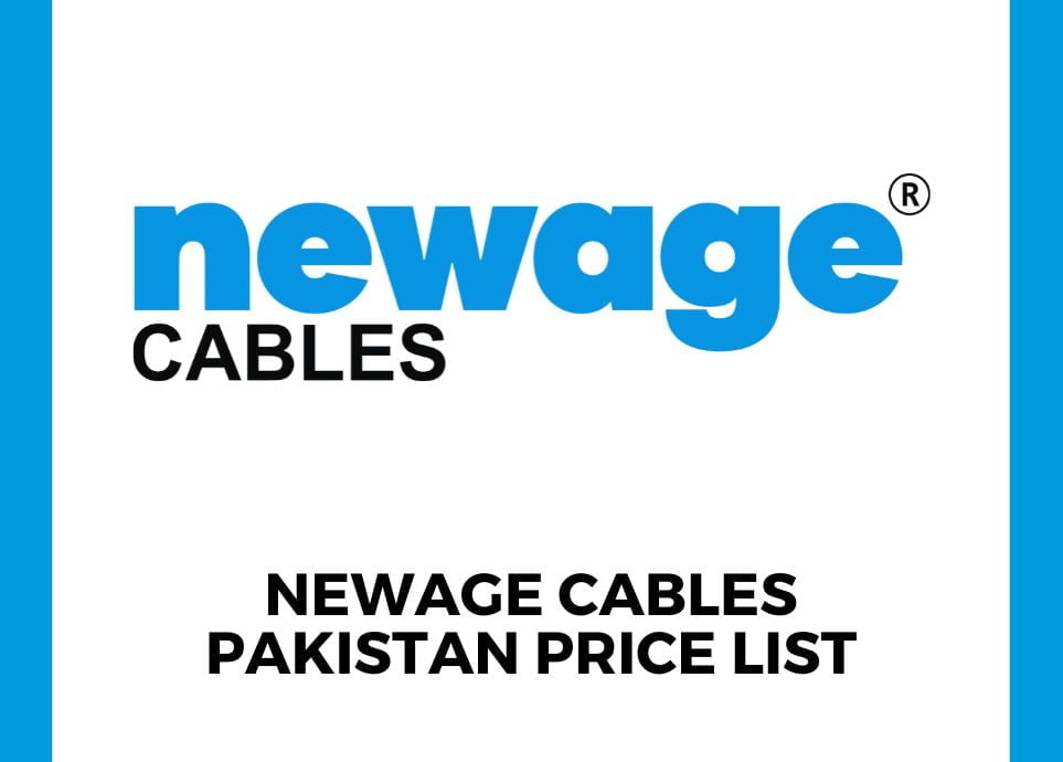 Newage cables rate list in Pakistan