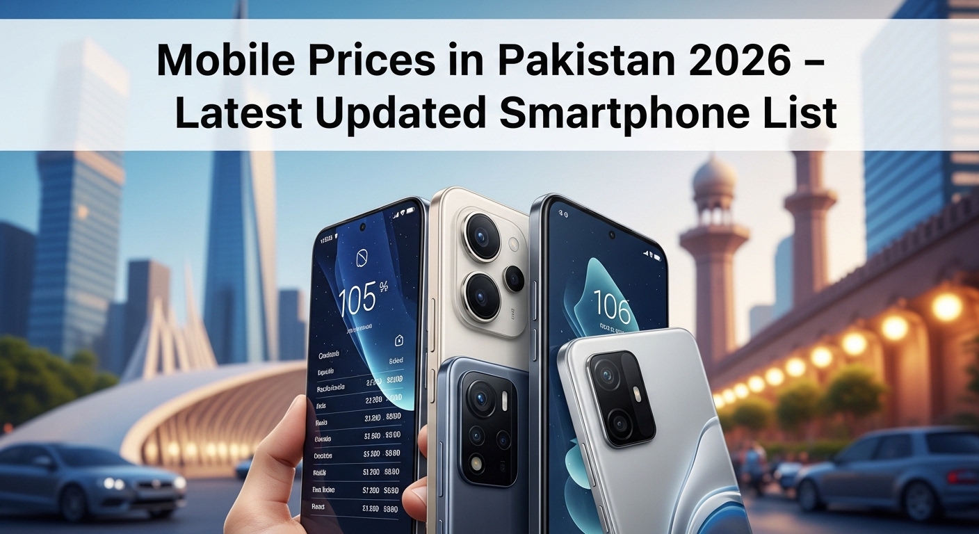 Mobile Prices in Pakistan 2026 – Latest Updated Smartphone List