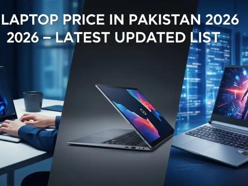 Laptop Price in Pakistan 2026 – Latest Updated List