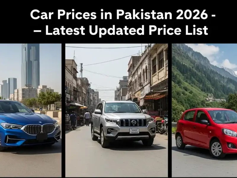 Car Prices in Pakistan 2026 – Latest Updated Price List