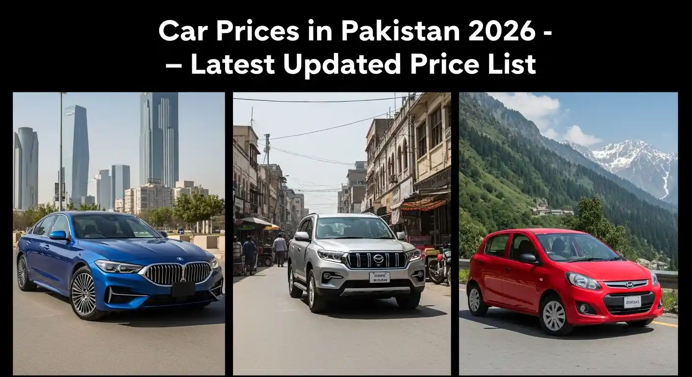 Car Prices in Pakistan 2026 – Latest Updated Price List