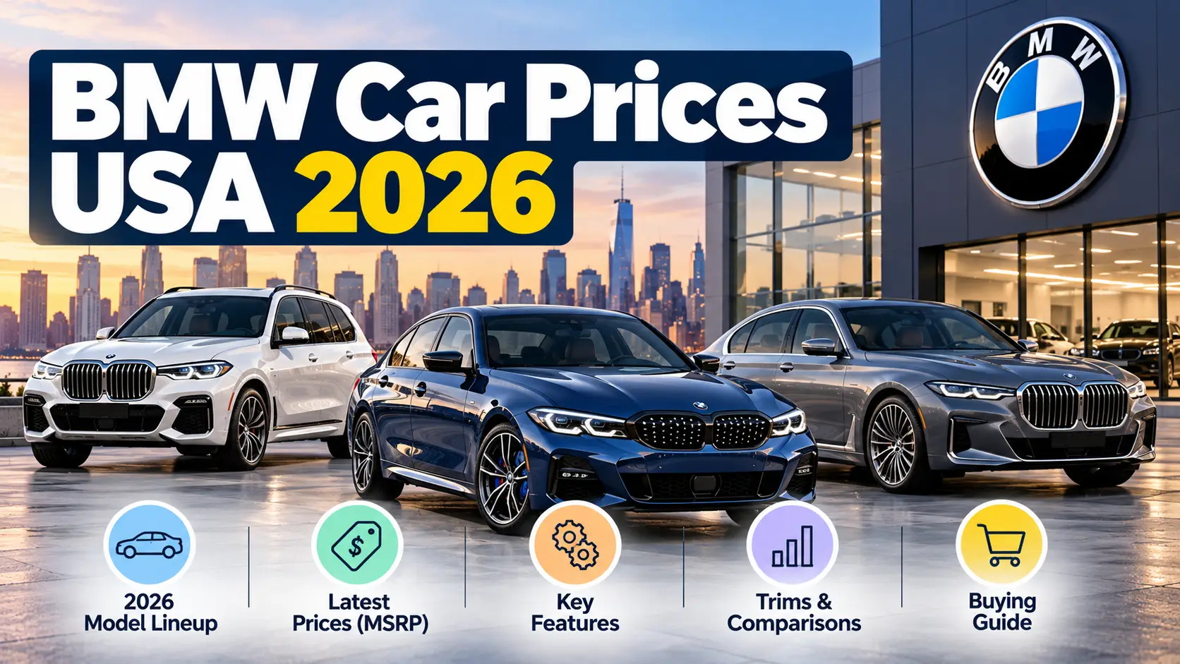 BMW Car Prices USA: 2026 Models, MSRP & Buying Guide
