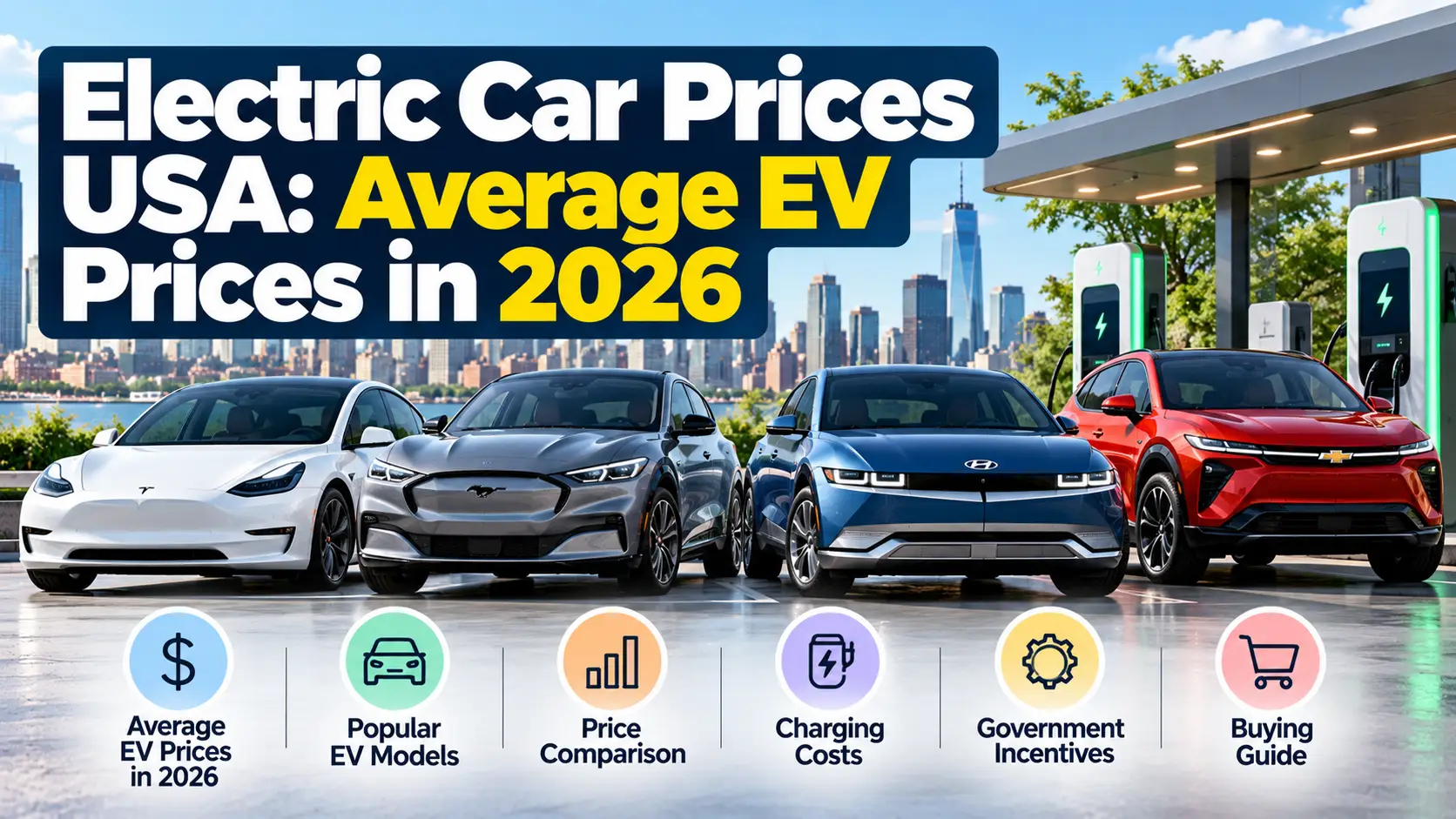 Electric Car Prices USA: Average EV Prices in 2026