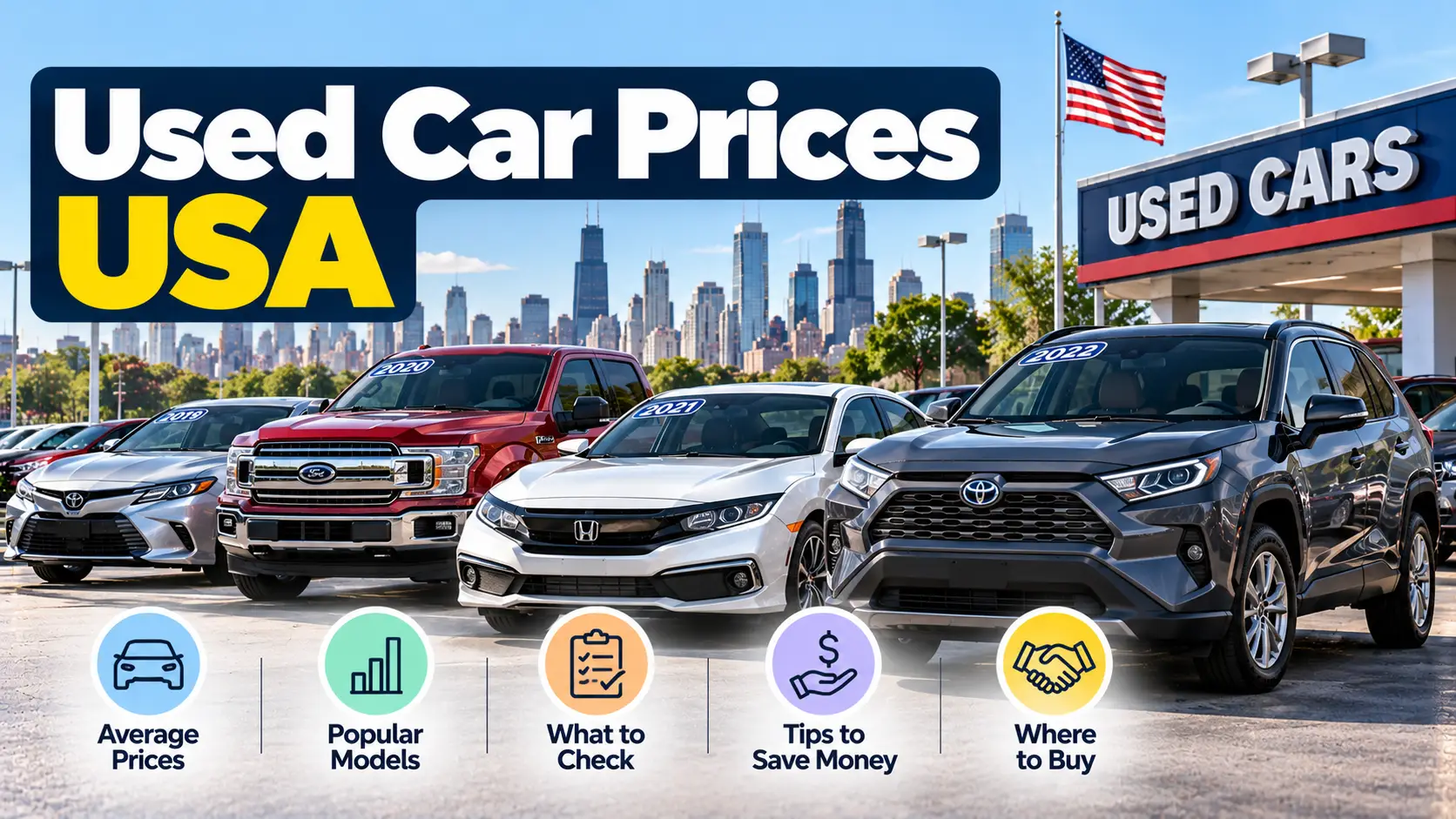 Used Car Prices USA: Average Prices, Trends & Buying Guide