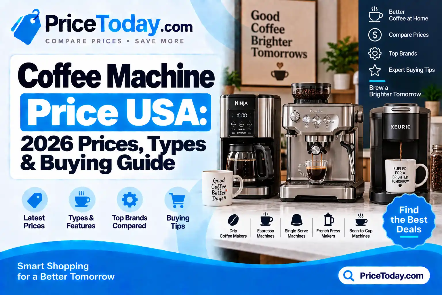 Coffee Machine Price USA: 2026 Prices, Types & Buying Guide