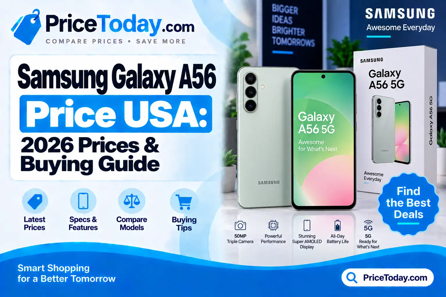 Samsung Galaxy A56 Price USA: 2026 Prices & Buying Guide