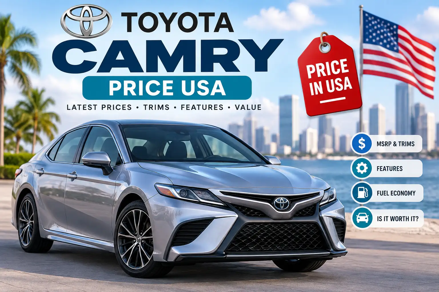 Toyota Camry Price USA: 2026 Cost by Trim