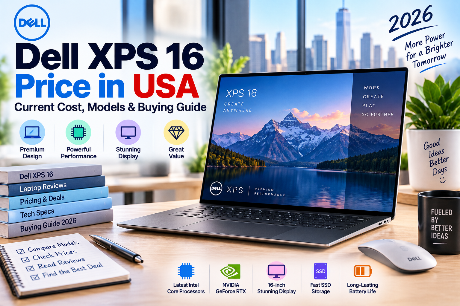 Dell XPS 16 Price in USA: Current Cost, Models & Buying Guide