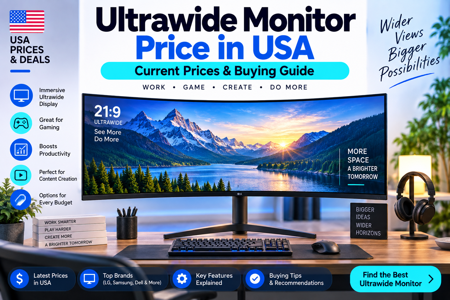 Ultrawide Monitor Price in USA: Current Prices & Buying Guide