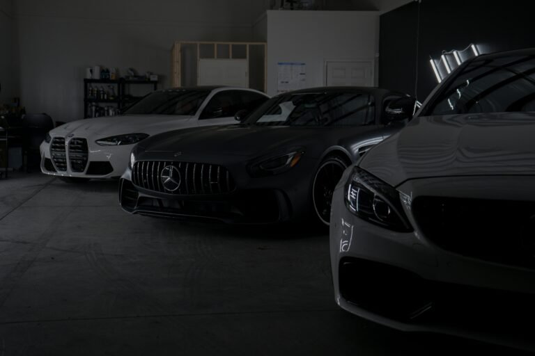 New cars displayed at a U.S. dealership
