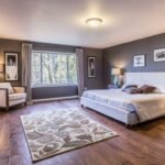 Modern bedroom with mattress for U.S. mattress pricing